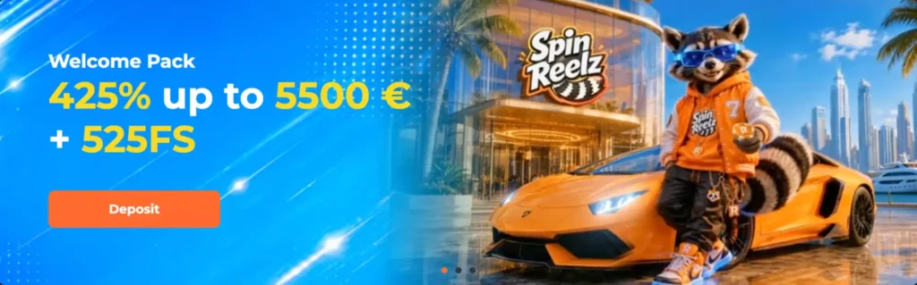 SpinReelz Casino Bonuses